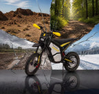 SYKERUNS X5 3000W Electric Dirt Bike 48V 24Ah Off Road Motorcycle Hydraulic Disc Brake for Adults Teens