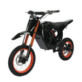 Qlife Vela E5 Electric Dirt Bike for Teens Adults, 3500W Peak Mid-Drive Motor, 37MPH Electric Motorcycle with 48V 23Ah Battery, Full Suspension