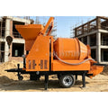 Diesel Engine Concrete Mixer with Pump Machine Self Loading Mobile Cement Mixing Equipment