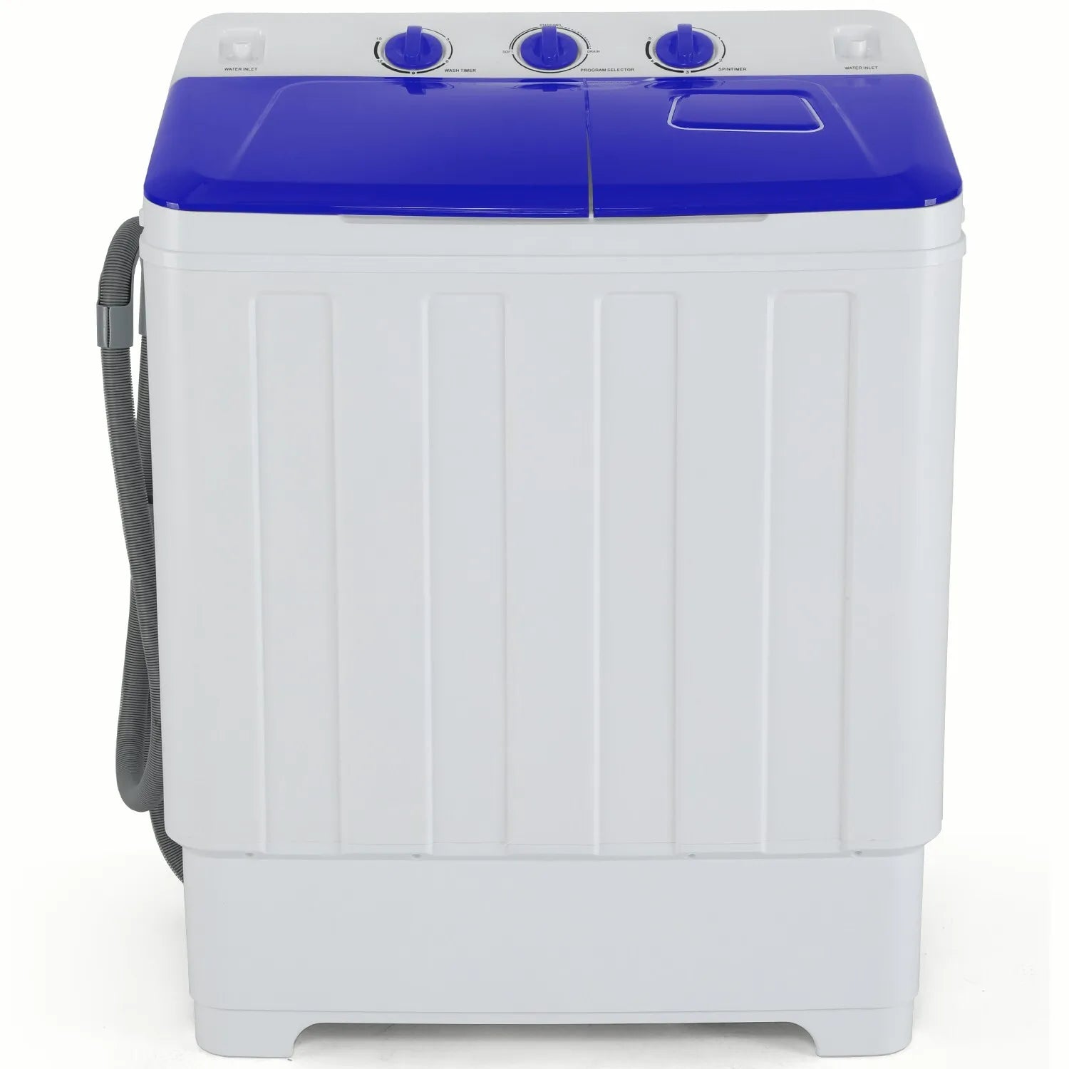 Portable Washing Machine 30lbs Twin Tub Laundry Machine Washer Spinner Combo