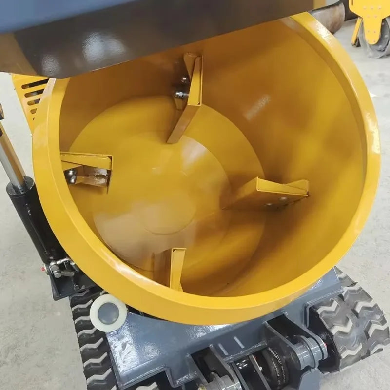 High Quality Trackd Self Loading Portable Mini Dumper Movable Diesel Concrete Mixer Machine for Construction