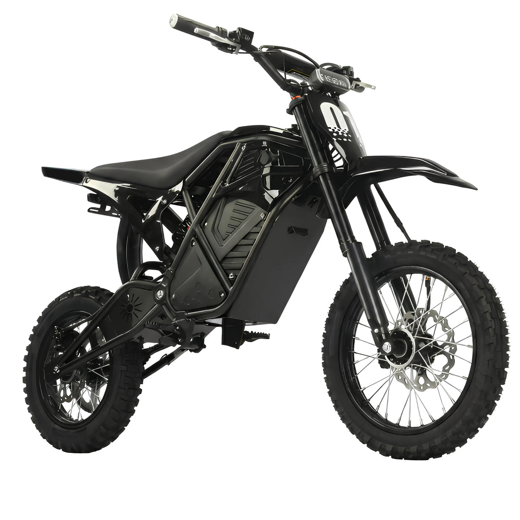 Xtion 2000W 38 MPH Electric Dirt Bike for Teens & Adults, 48V 21Ah Motorcycle, 14"/12" Fat Tires Motor Bicycle, 1 YEAR Warranty