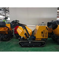 New Cement Concrete Mixer Mini Dumper Mixing Machine Mini Crawler Type Self Loading 500L Track
