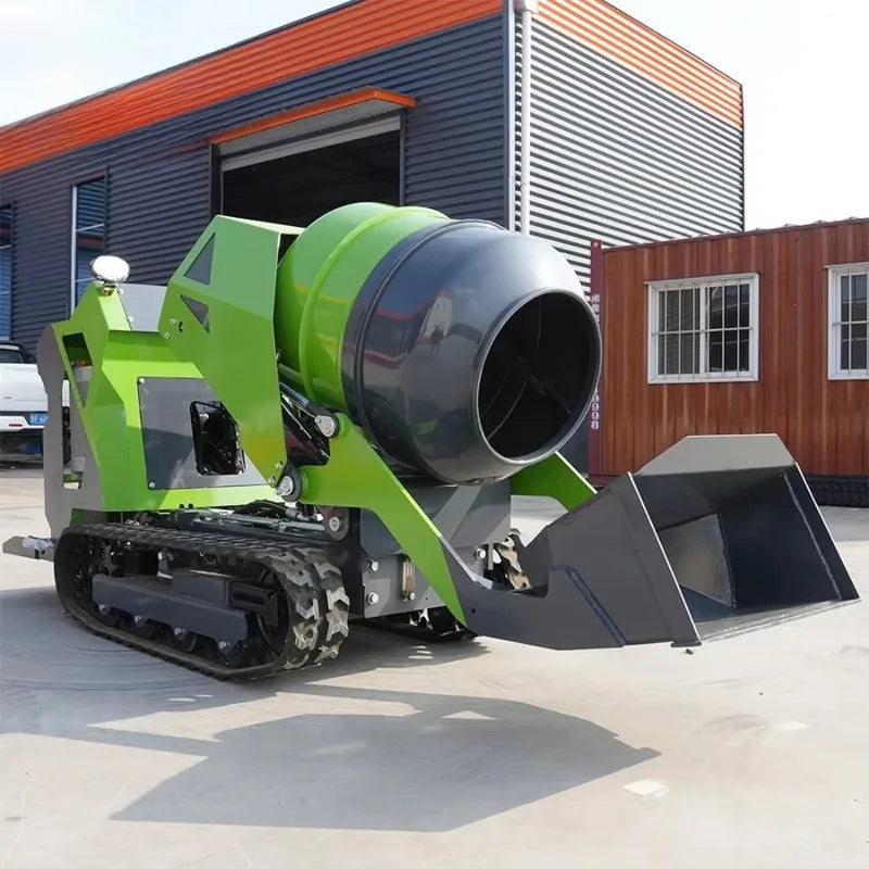 Crawler Mini Skid Steer Concrete Mixer Dump Truck Mini Dump Truck Dumper Mixer Concrete for Sale