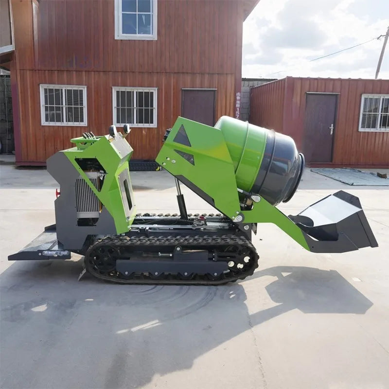 Crawler Mini Skid Steer Concrete Mixer Dump Truck Mini Dump Truck Dumper Mixer Concrete for Sale