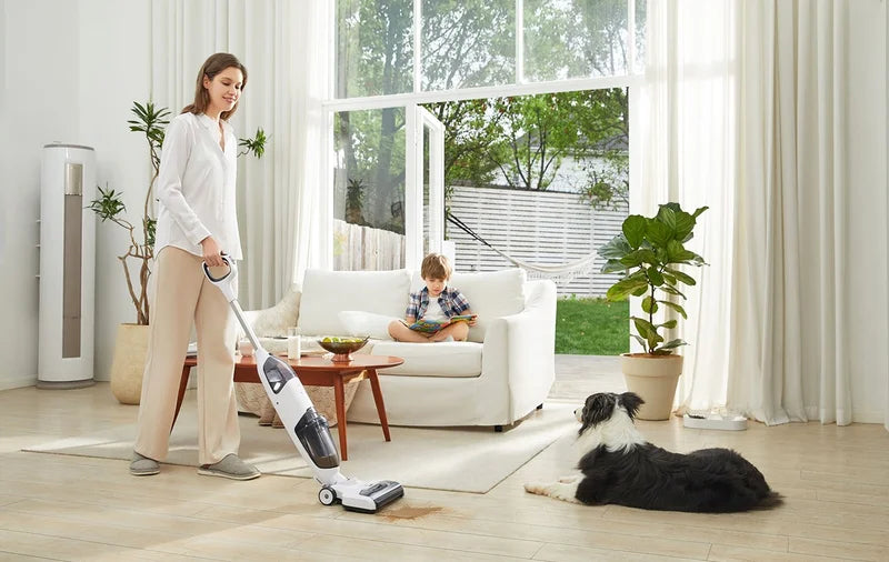 iFLOOR 2 MAX Wet Dry Vacuum Cordless Floor Cleaner White - Excellent