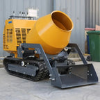 High Quality Trackd Self Loading Portable Mini Dumper Movable Diesel Concrete Mixer Machine for Construction