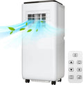 Portable Air Conditioners with Remote Control, 10000 BTU Portable AC Unit Built-in Cool, Dry, Fan Modes, for Room, Dorm, Office,24H Timer Function, Cools Room up to 450 Sq. ft, White