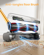 VAKERR M9/Y9 80KPA Cordless Vacuum Cleaner 650W Strong Suction Stick Vacuum 80Mins Runtime for Hard Floor Pet Hair and Carpet