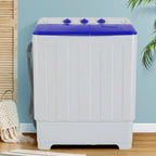 Portable Washing Machine 30lbs Twin Tub Laundry Machine Washer Spinner Combo