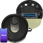 2-in-1 Smart Robot Vacuum and Mop with Self-Cleaning Brushroll, Home Mapping, Ideal for Pet Hair, Compatible with Alexa, Wi-Fi E