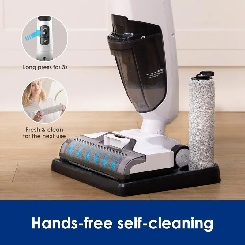 iFLOOR 2 MAX Wet Dry Vacuum Cordless Floor Cleaner White - Excellent