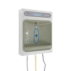 Wall Mounted Water Dispenser Touchless Sensor, Induction Bottle Filling Station 1.8GPM, 304 Stainless Steel Filtered for Office Home Gym