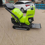 Compact Hydraulic Engineering Concrete Mixing Tanker Crawler Auto-Feeding Mixer Dumper China Factory Price