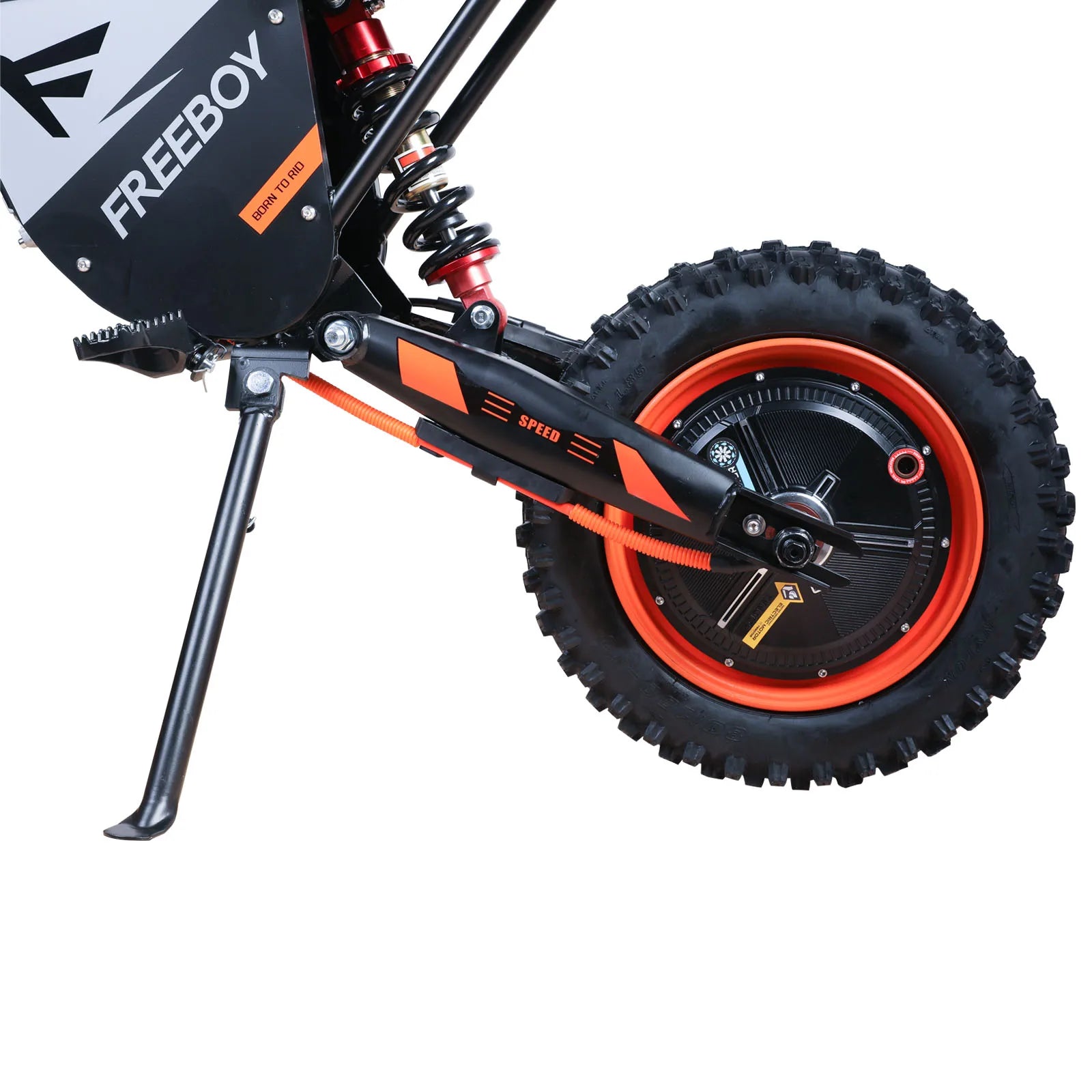 KEXZERON Electric Bike for Teens Adults, 12"/10" Fat Tire 3000W 34MPH Electric-Dirt-Bike，31 Miles Max Speed with 48V 30AH Battery Electric-Motorcycle Mountain Off-Road EBike